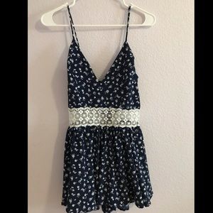 Windsor floral romper